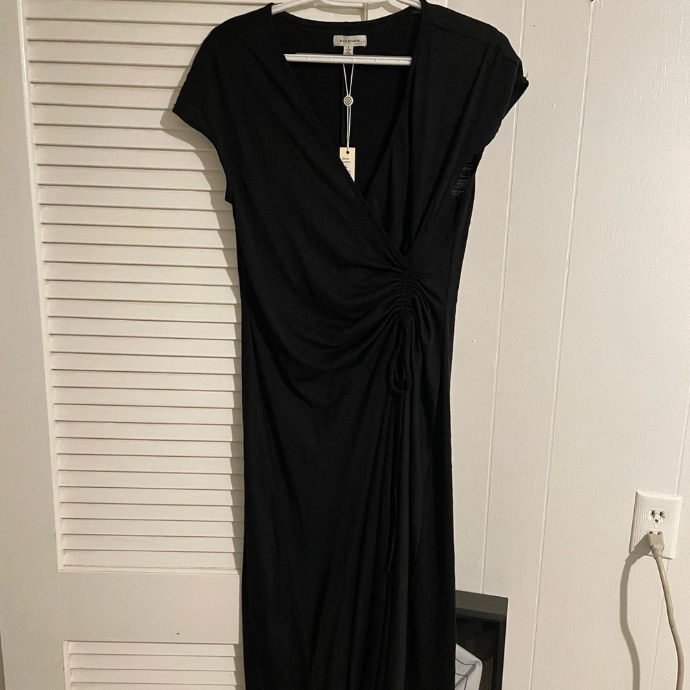 Max studio black maxi dress